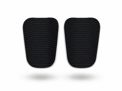 VALEN Mini Shin Pads 10x6 Silver - mini säärisuojat