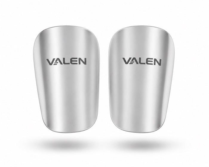 VALEN Mini Shin Pads 10x6 Silver - mini säärisuojat